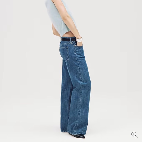 TALL J.CREW WIDE LEG JEANS - Picture 6 of 8